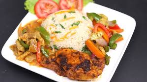 চাইনিজ প্লাটার (Fried Rice, Chinese Vegetable, Fried Chicken (1 piece), Coleslaw Salad, Lemonade)