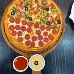 “টু সিজনস” পিৎজা ১০ ইঞ্চি