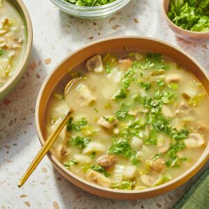 ভেজিটেবল মাশরুম স্যুপ ১:৩