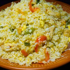 এ্যাগ ফ্রাইড রাইস ১: ৩